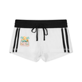 Women's Contrast Stripe Track Shorts