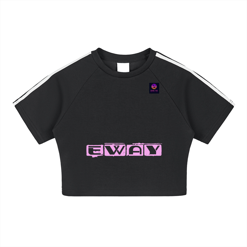 Taped Cooling Performance Crop Top