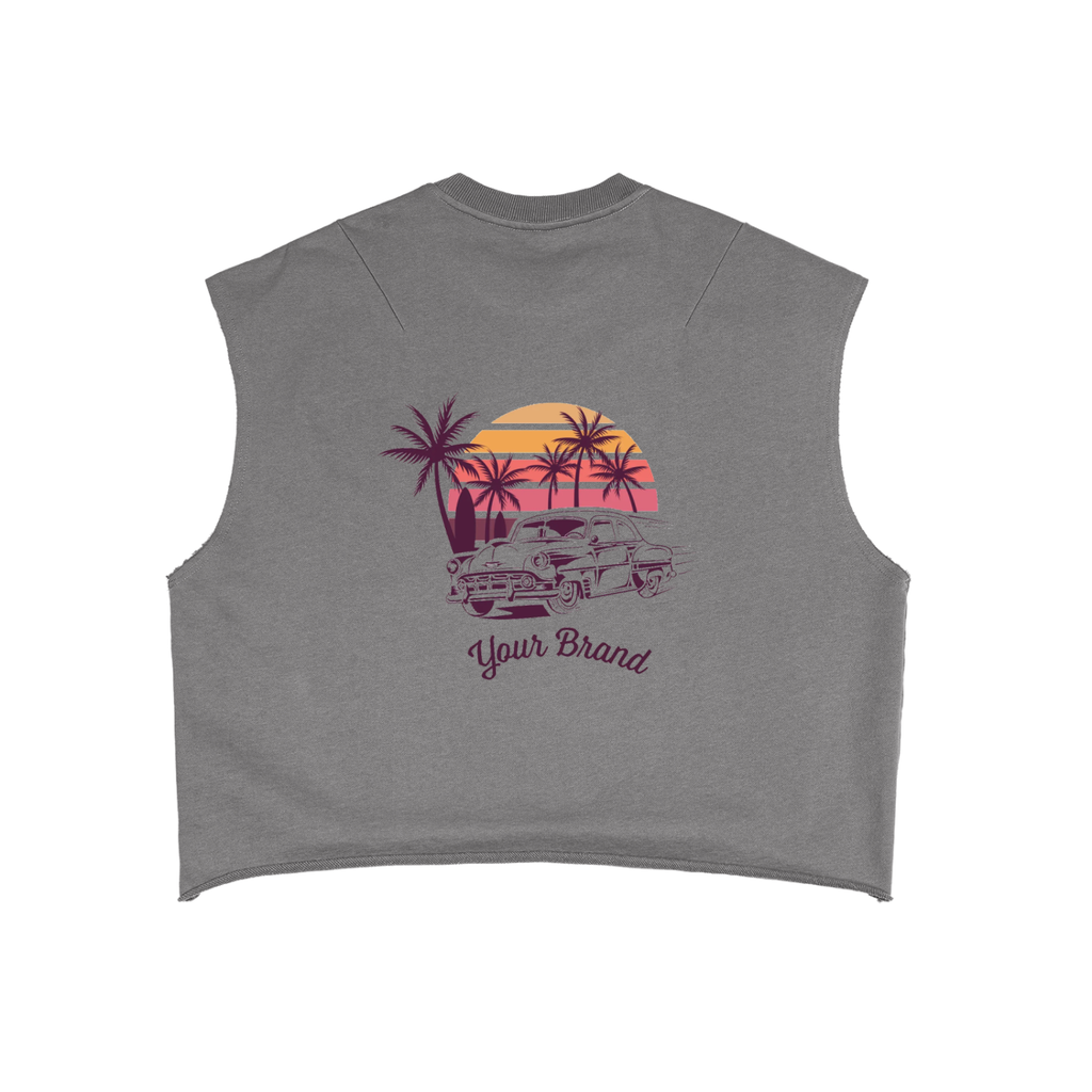 French Terry Boxy Tank Top