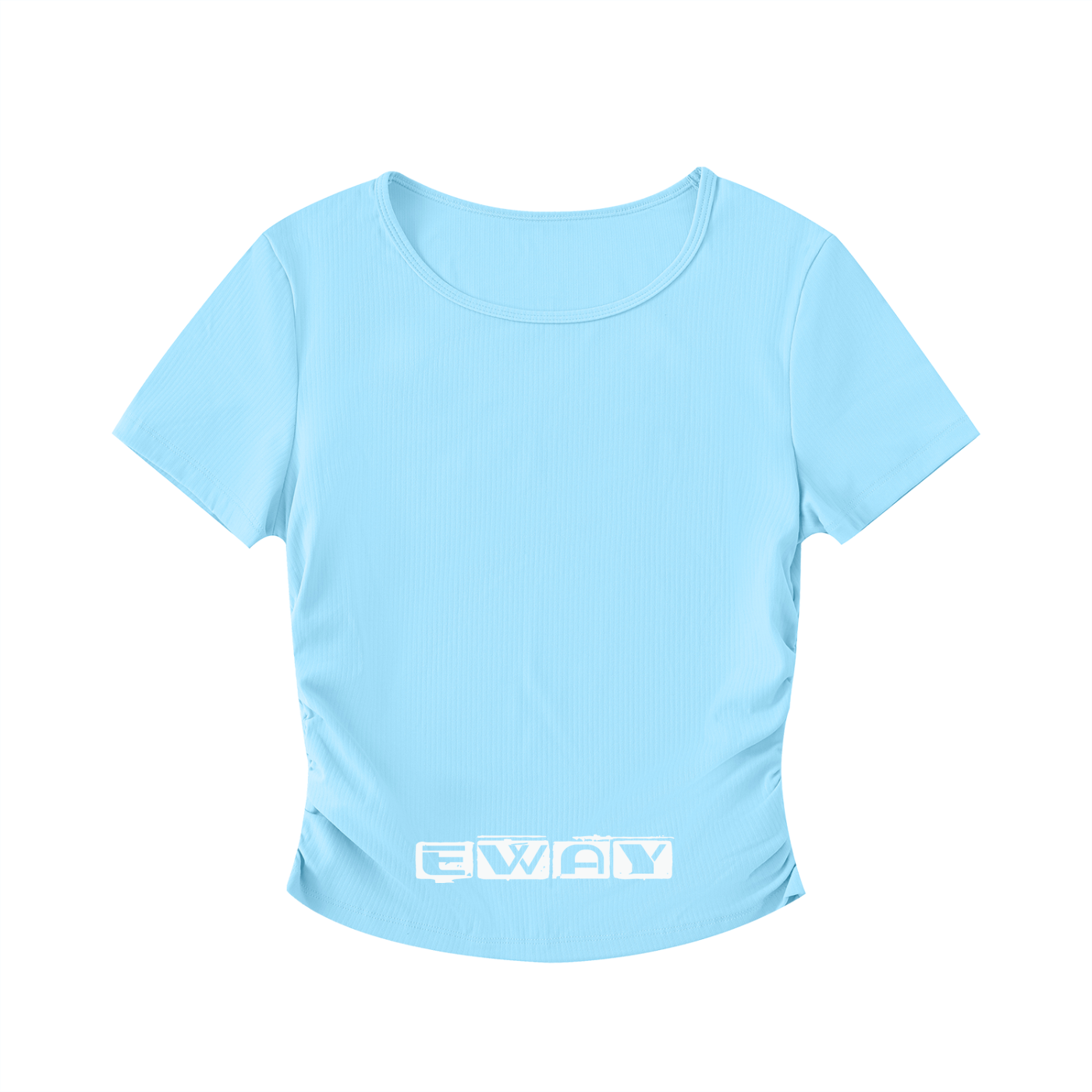 Ruched Bodycon Crop Top