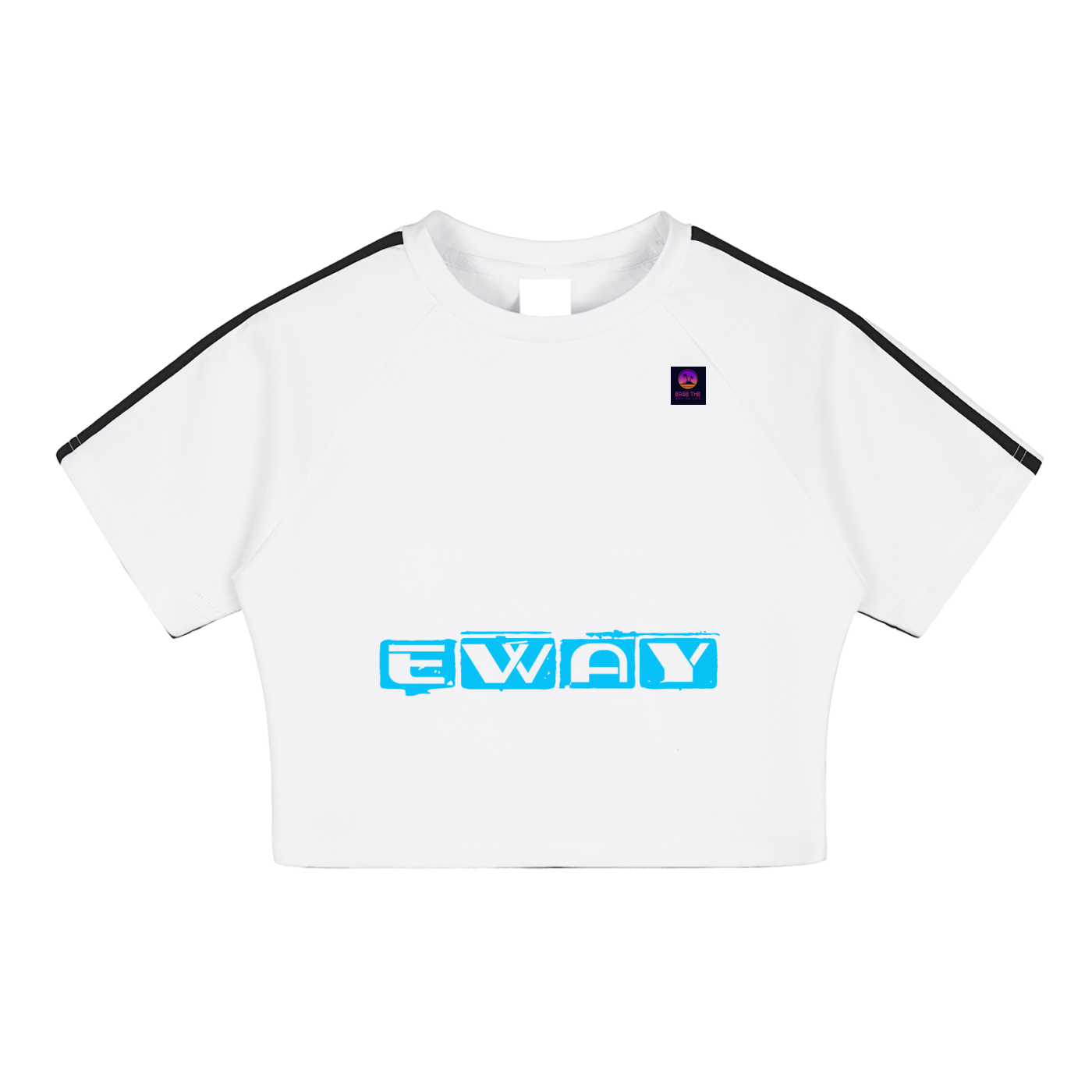 Taped Cooling Performance Crop Top
