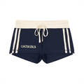 Women's Contrast Stripe Track Shorts