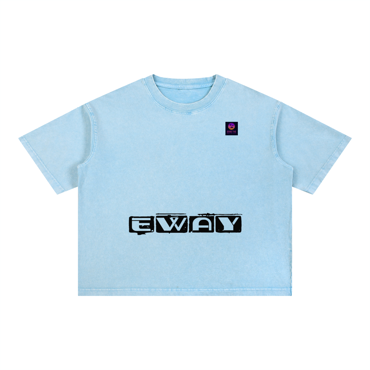 Mineral Wash Boxy Cotton T-Shirt
