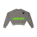 Vintage Washed Cropped Sweatshirt
