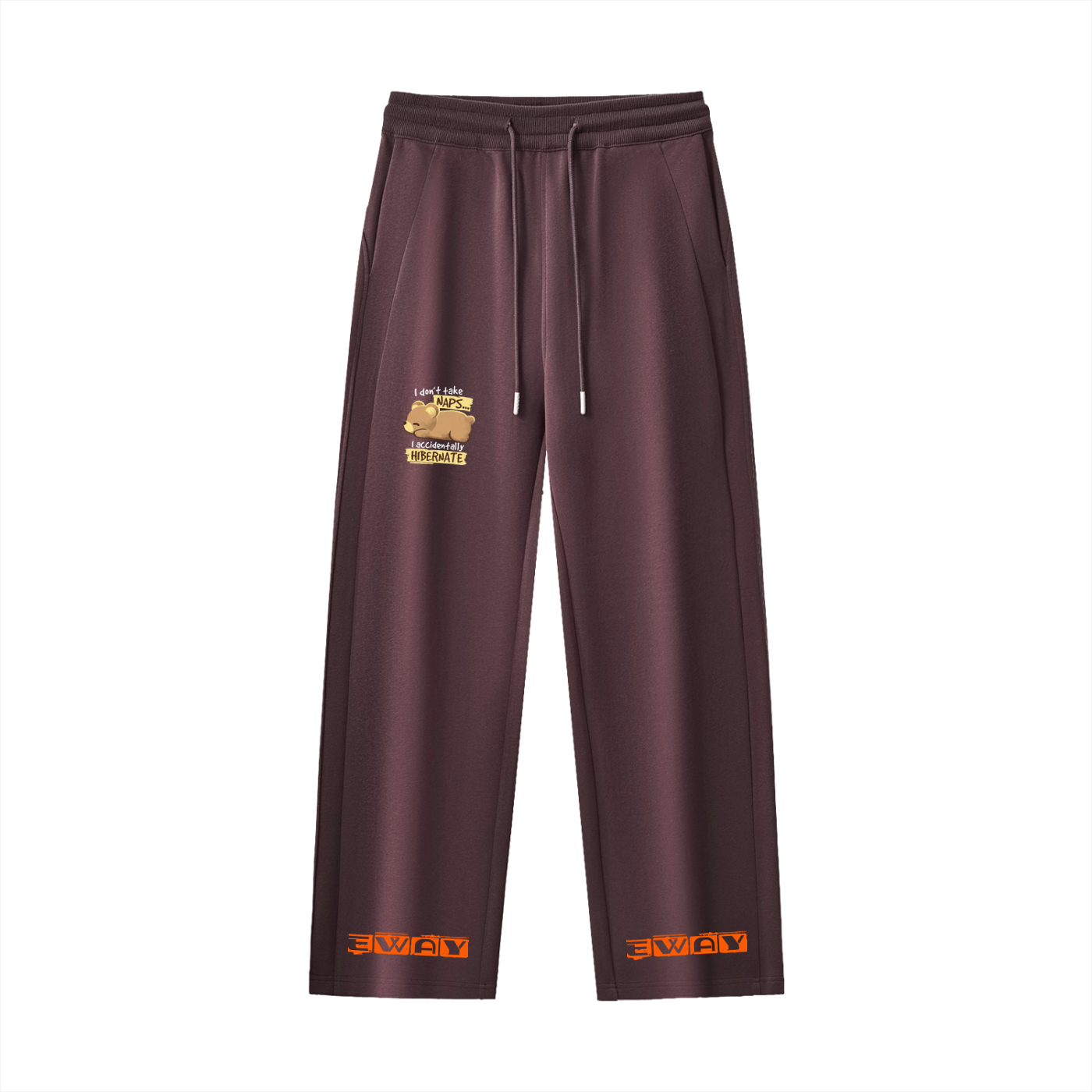 Essential Drawstring Straight-Leg Sweatpants
