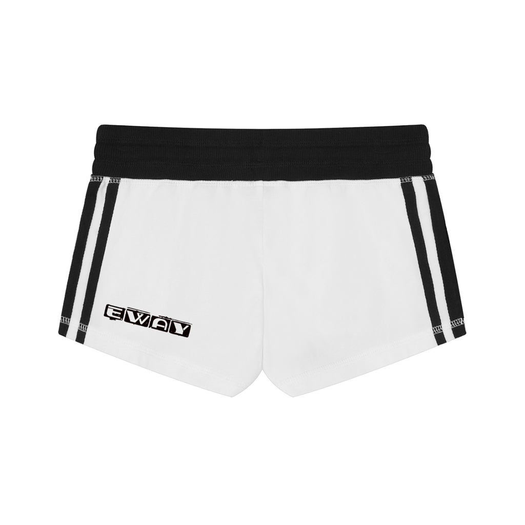 Women's Contrast Stripe Track Shorts