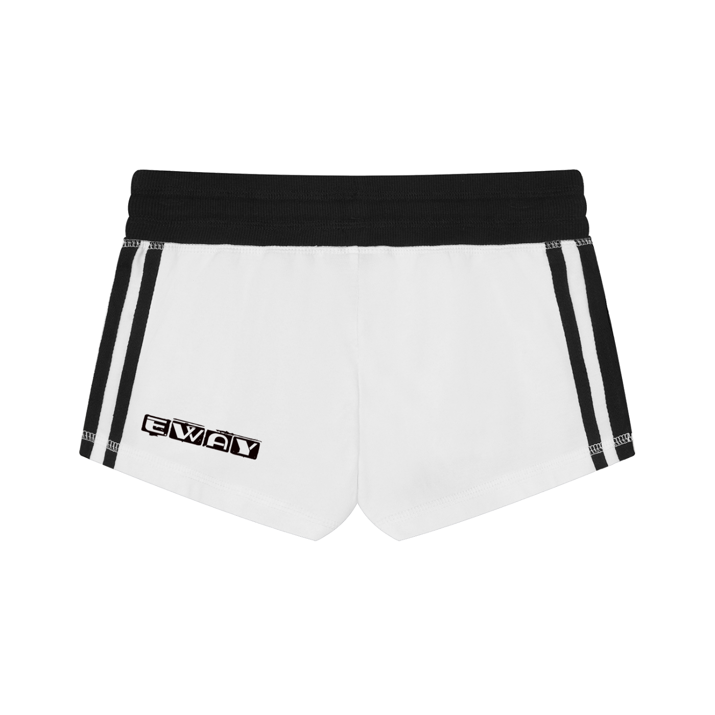 Women's Contrast Stripe Track Shorts